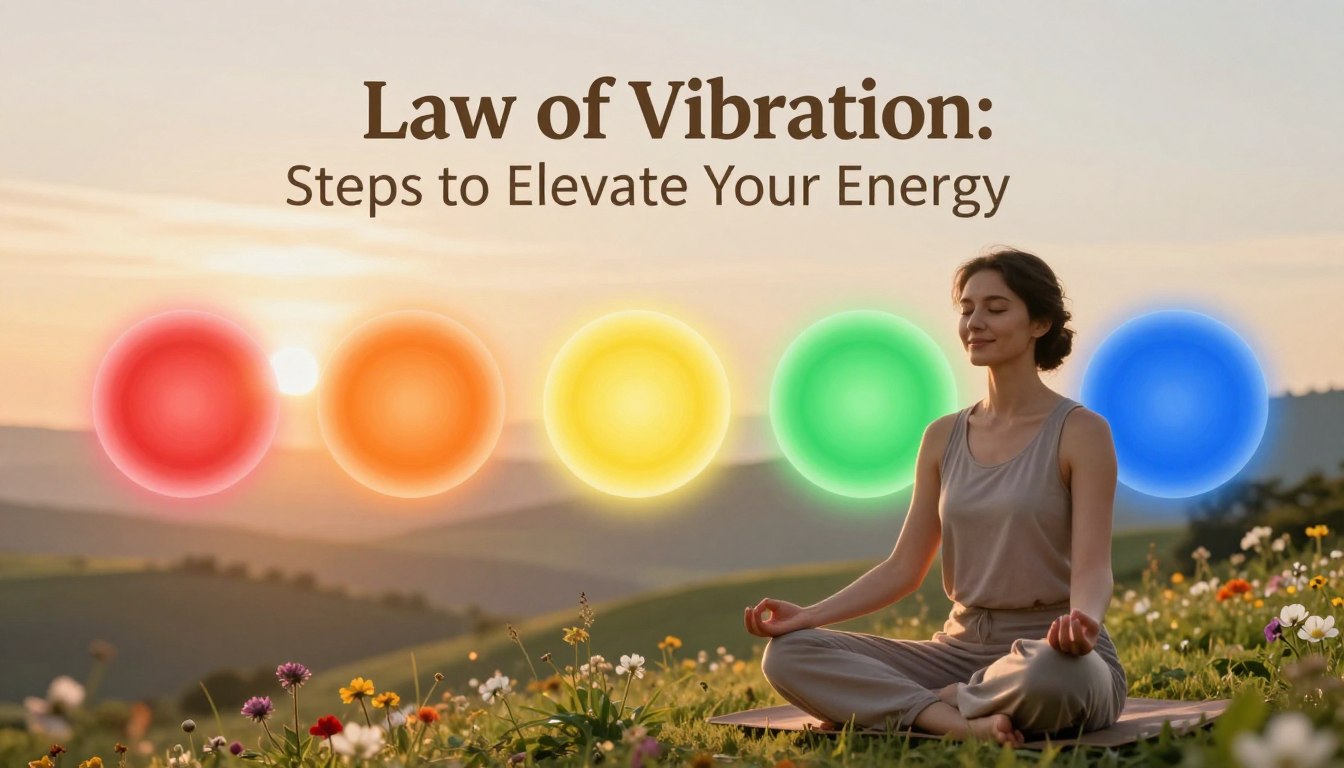Lei da Vibração: 5 passos para elevar sua energia